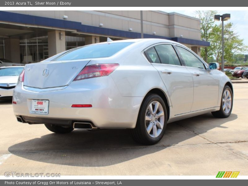 Silver Moon / Ebony 2013 Acura TL