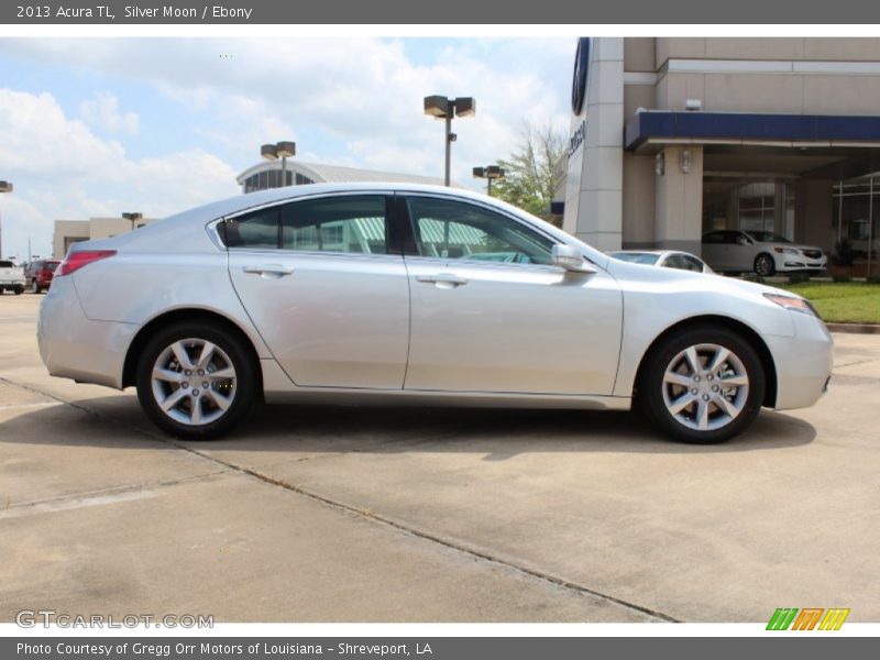 Silver Moon / Ebony 2013 Acura TL