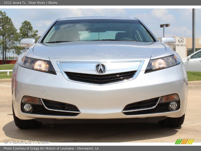 Silver Moon / Ebony 2013 Acura TL