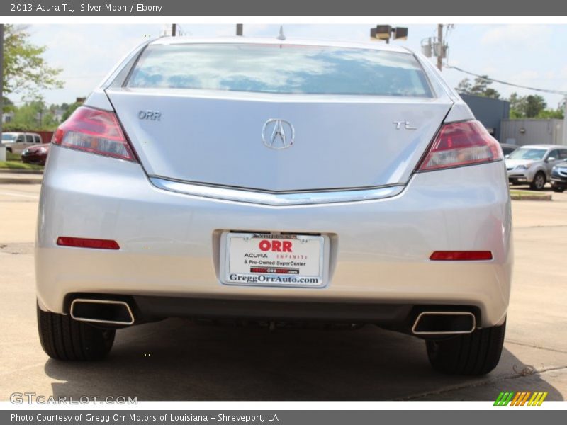 Silver Moon / Ebony 2013 Acura TL