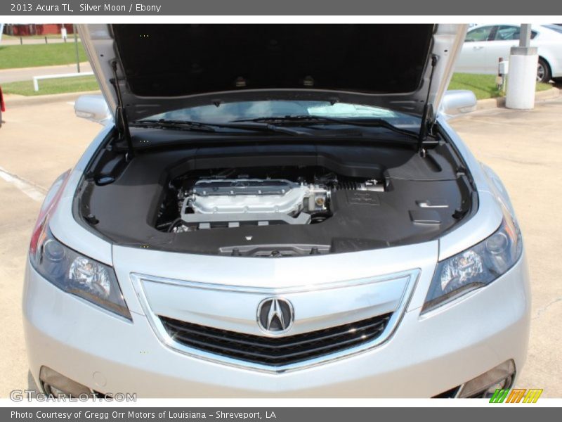 Silver Moon / Ebony 2013 Acura TL