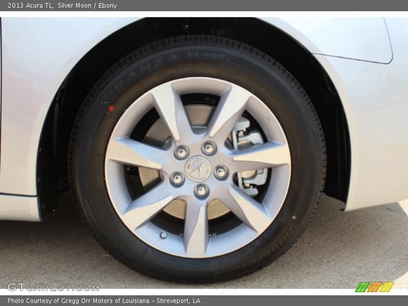 Silver Moon / Ebony 2013 Acura TL