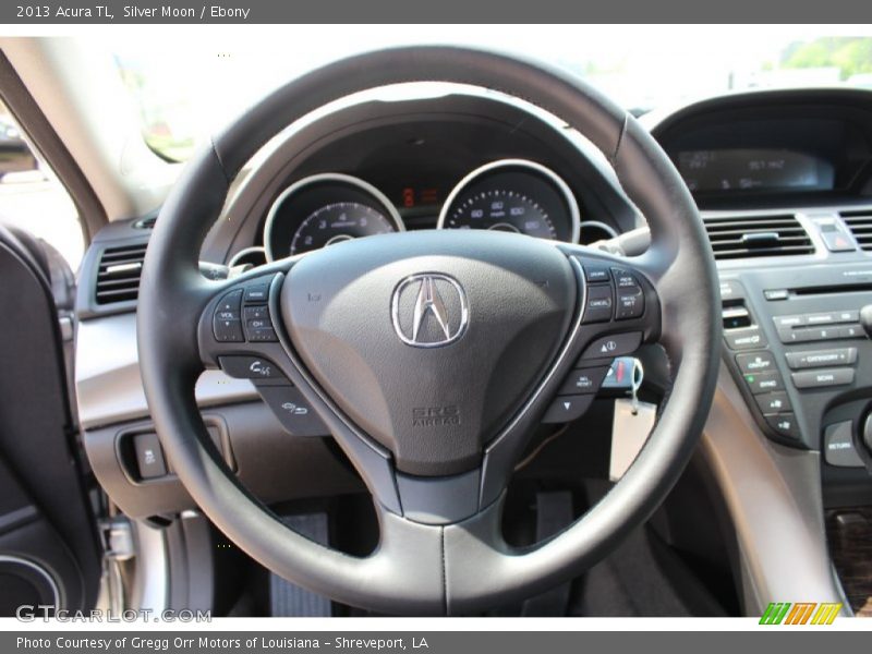 Silver Moon / Ebony 2013 Acura TL
