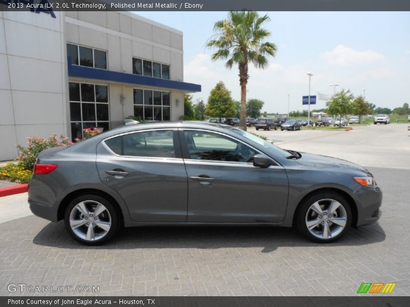 Polished Metal Metallic / Ebony 2013 Acura ILX 2.0L Technology
