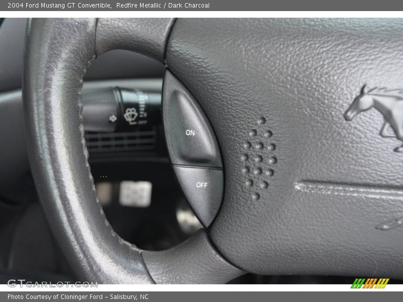 Controls of 2004 Mustang GT Convertible