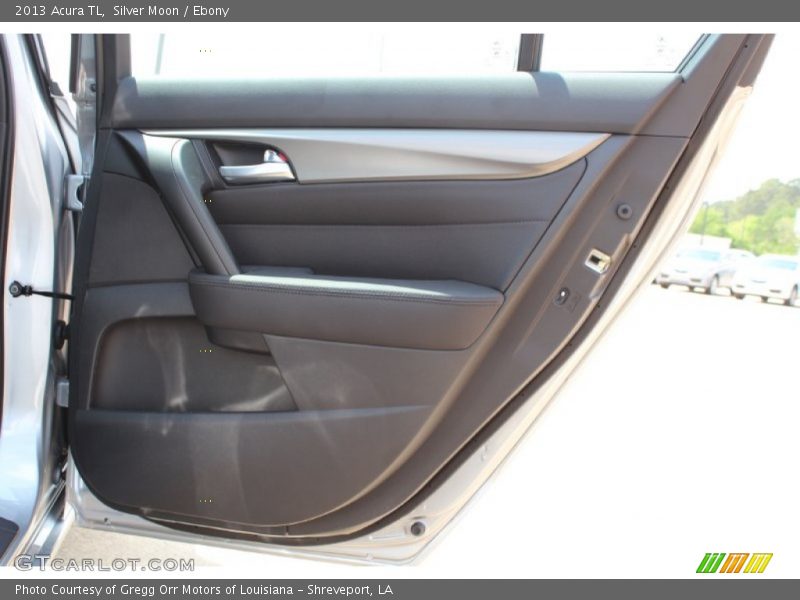 Silver Moon / Ebony 2013 Acura TL