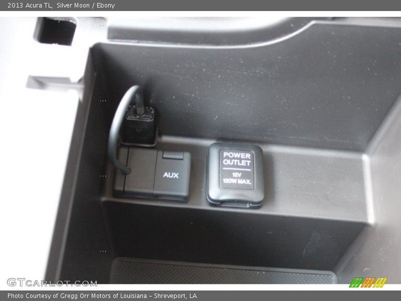 Silver Moon / Ebony 2013 Acura TL