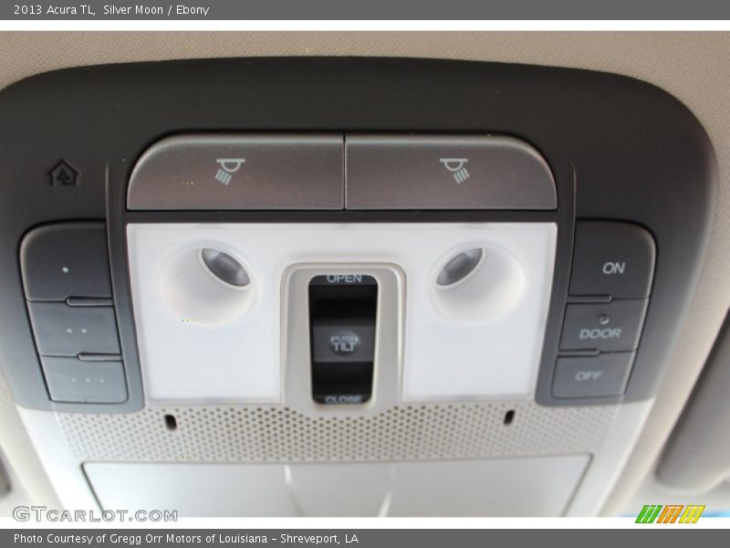 Silver Moon / Ebony 2013 Acura TL