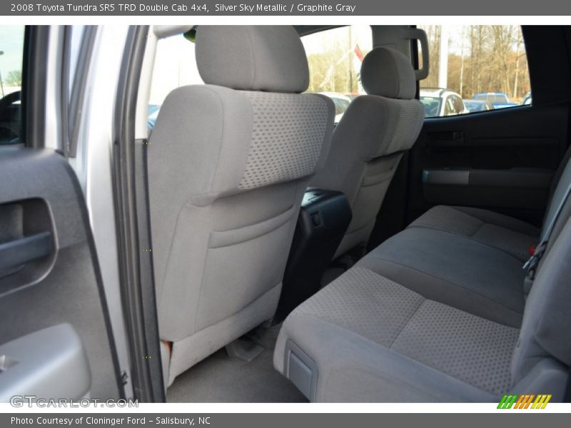 Silver Sky Metallic / Graphite Gray 2008 Toyota Tundra SR5 TRD Double Cab 4x4