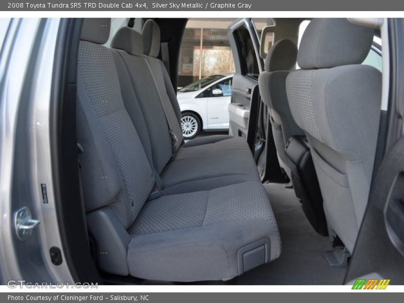 Silver Sky Metallic / Graphite Gray 2008 Toyota Tundra SR5 TRD Double Cab 4x4