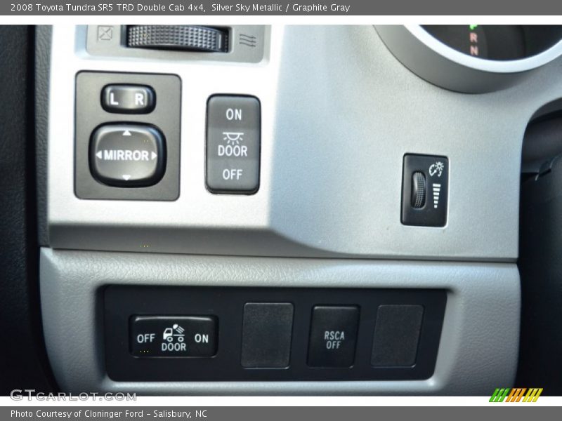 Silver Sky Metallic / Graphite Gray 2008 Toyota Tundra SR5 TRD Double Cab 4x4