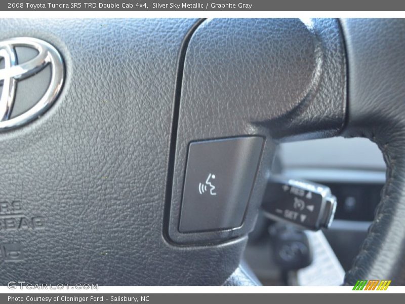 Silver Sky Metallic / Graphite Gray 2008 Toyota Tundra SR5 TRD Double Cab 4x4