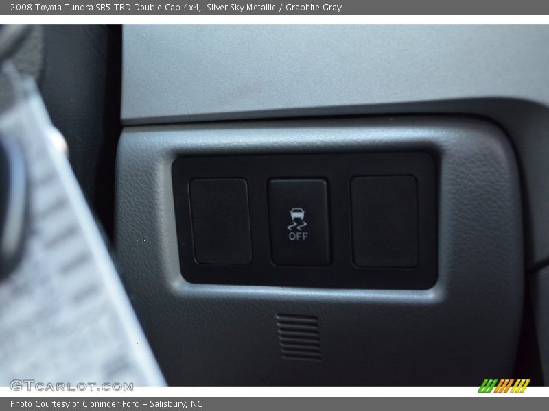 Silver Sky Metallic / Graphite Gray 2008 Toyota Tundra SR5 TRD Double Cab 4x4