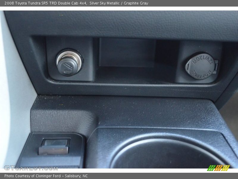Silver Sky Metallic / Graphite Gray 2008 Toyota Tundra SR5 TRD Double Cab 4x4