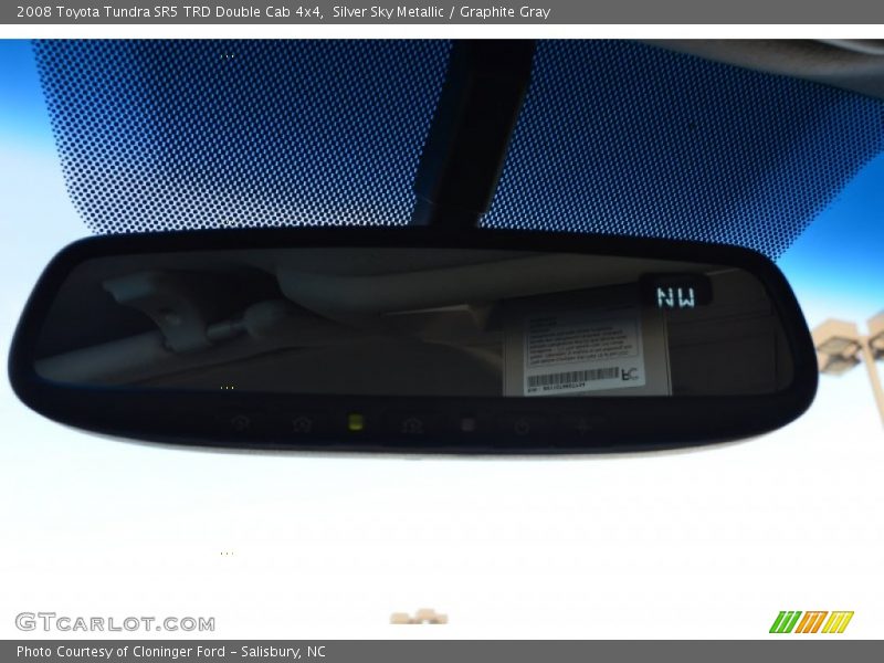 Silver Sky Metallic / Graphite Gray 2008 Toyota Tundra SR5 TRD Double Cab 4x4