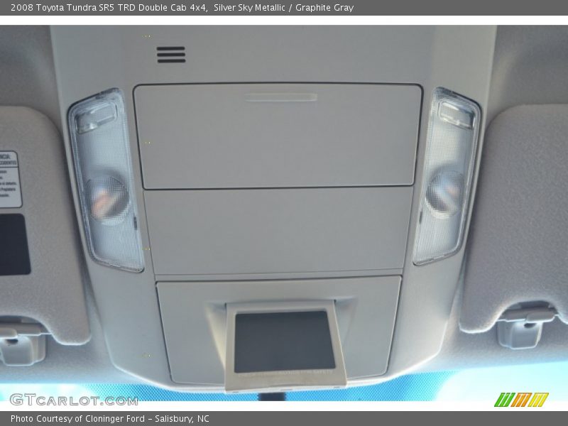 Silver Sky Metallic / Graphite Gray 2008 Toyota Tundra SR5 TRD Double Cab 4x4