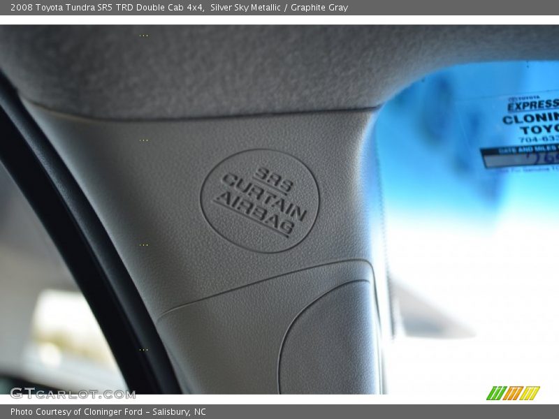 Silver Sky Metallic / Graphite Gray 2008 Toyota Tundra SR5 TRD Double Cab 4x4