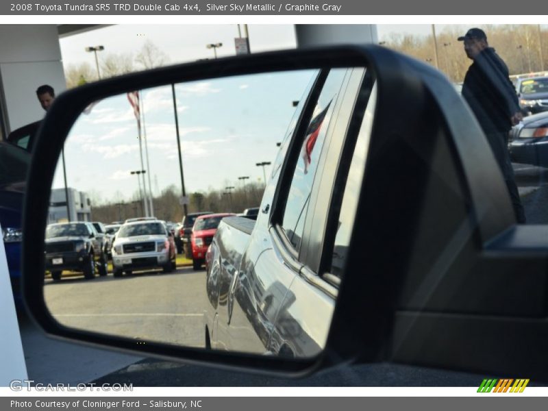 Silver Sky Metallic / Graphite Gray 2008 Toyota Tundra SR5 TRD Double Cab 4x4