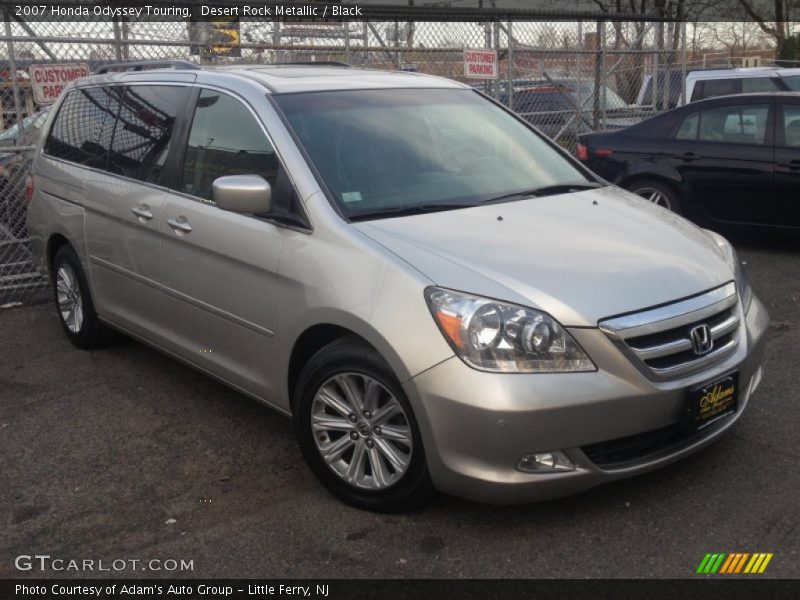 Desert Rock Metallic / Black 2007 Honda Odyssey Touring