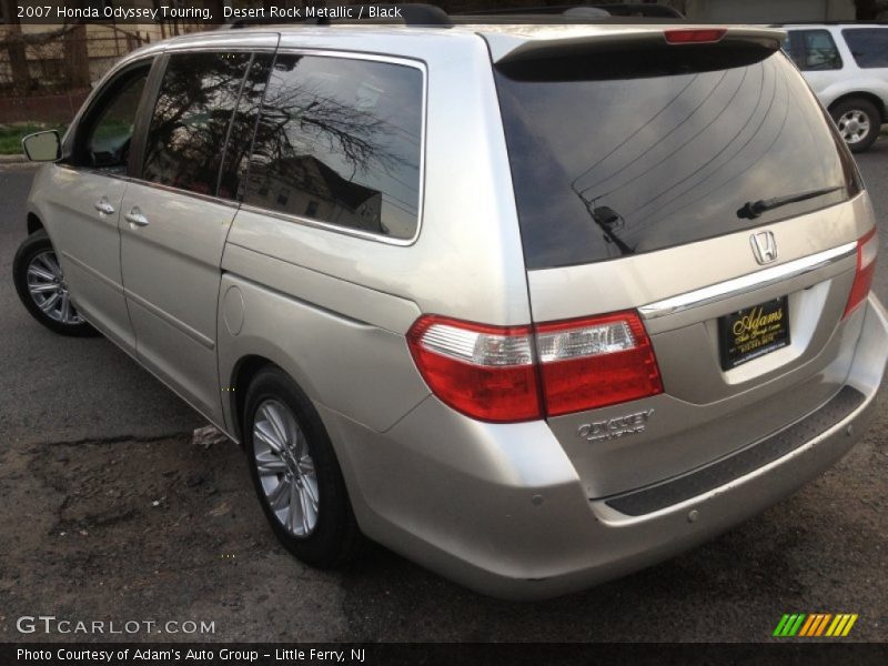 Desert Rock Metallic / Black 2007 Honda Odyssey Touring