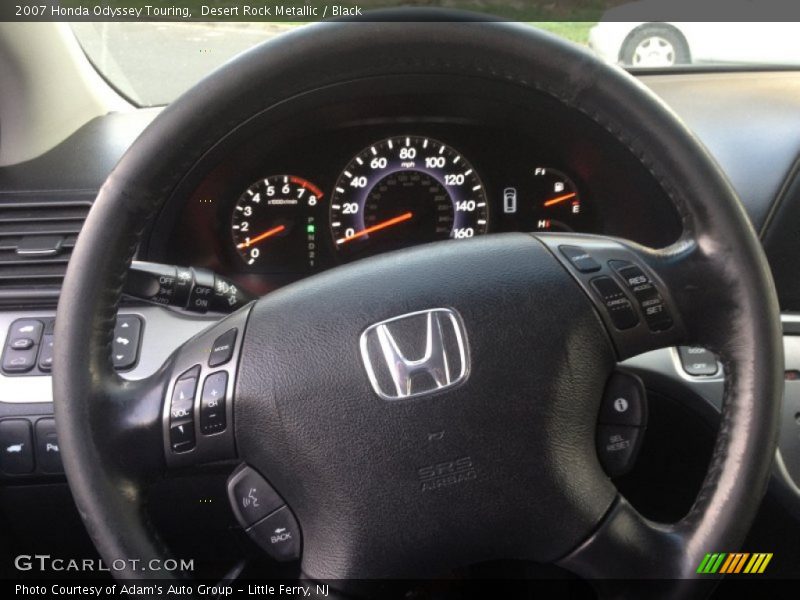 Desert Rock Metallic / Black 2007 Honda Odyssey Touring
