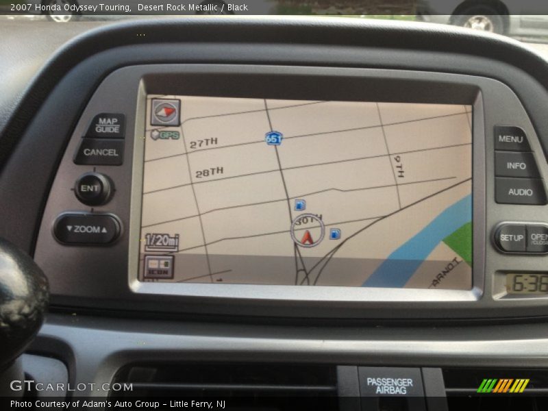 Desert Rock Metallic / Black 2007 Honda Odyssey Touring