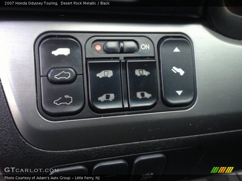 Desert Rock Metallic / Black 2007 Honda Odyssey Touring