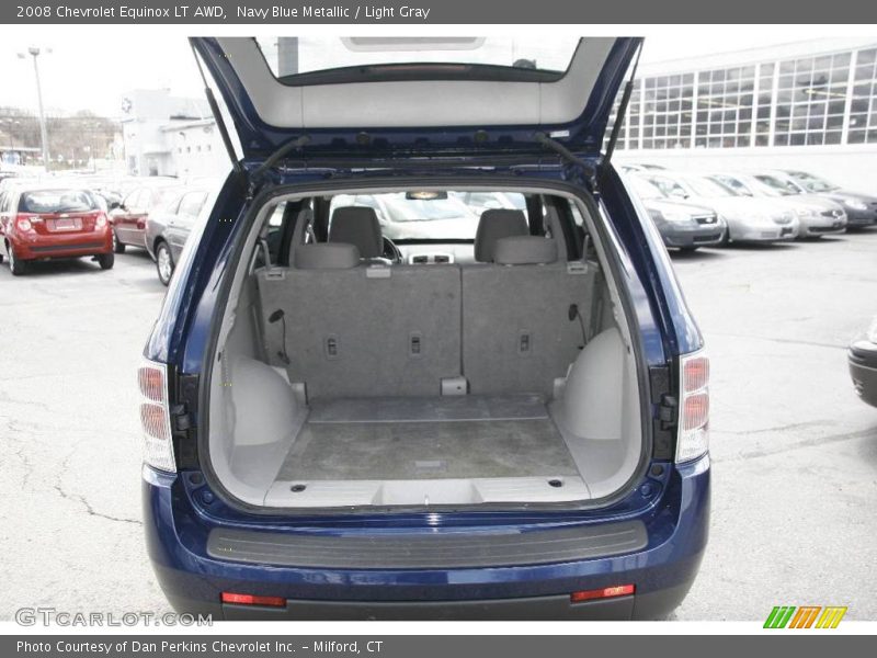 Navy Blue Metallic / Light Gray 2008 Chevrolet Equinox LT AWD