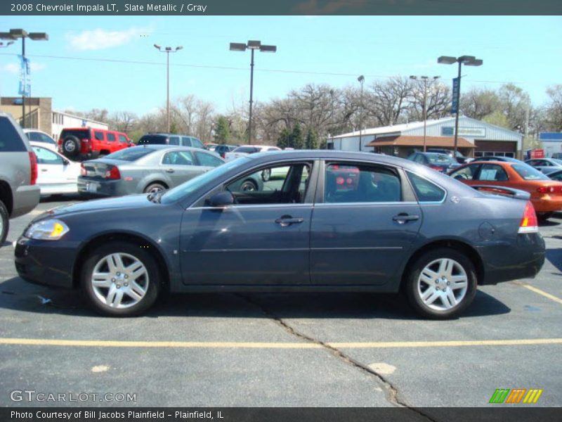 Slate Metallic / Gray 2008 Chevrolet Impala LT