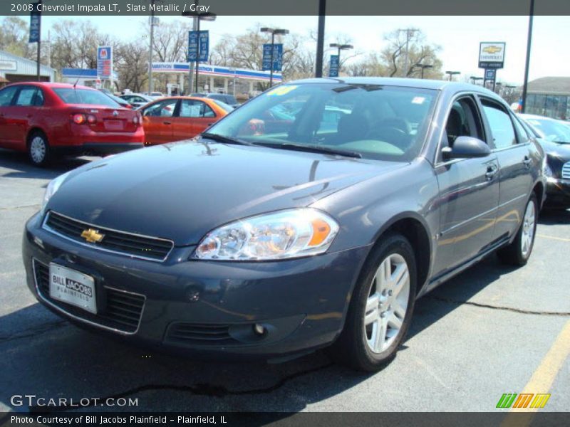 Slate Metallic / Gray 2008 Chevrolet Impala LT