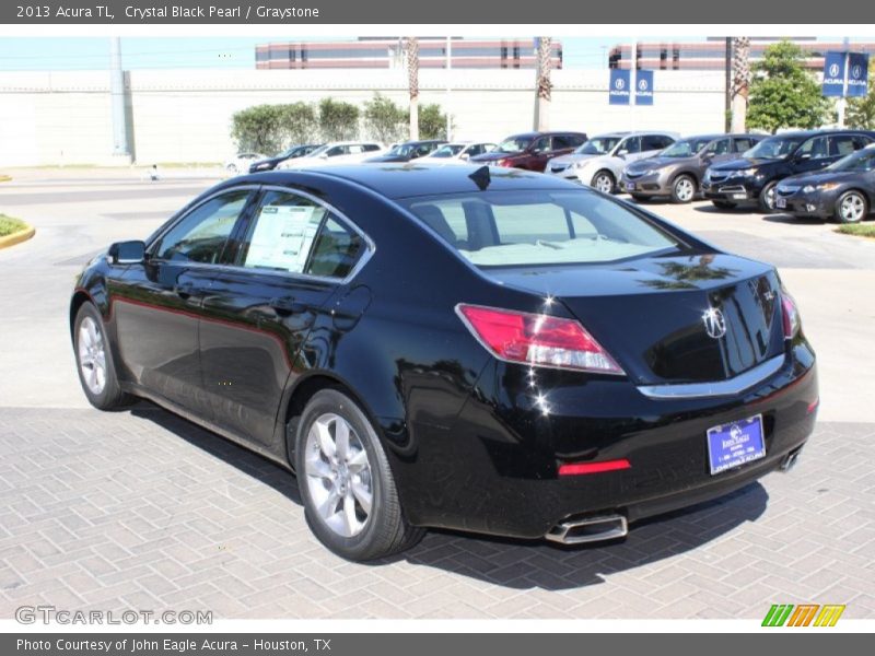 Crystal Black Pearl / Graystone 2013 Acura TL