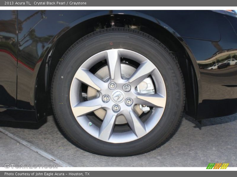 Crystal Black Pearl / Graystone 2013 Acura TL