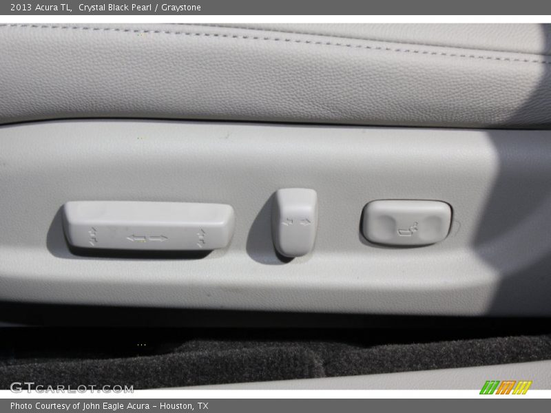 Crystal Black Pearl / Graystone 2013 Acura TL