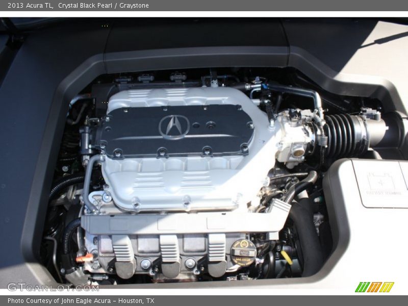 Crystal Black Pearl / Graystone 2013 Acura TL