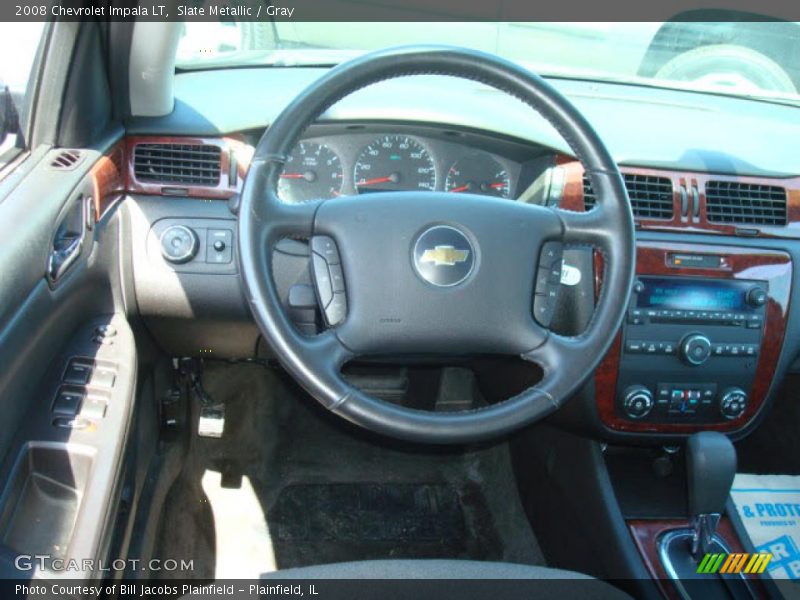 Slate Metallic / Gray 2008 Chevrolet Impala LT