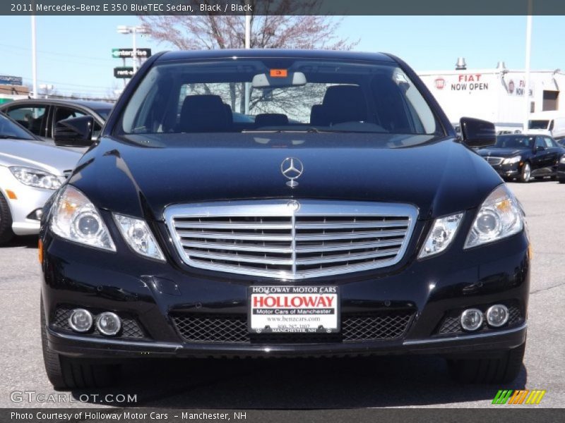 Black / Black 2011 Mercedes-Benz E 350 BlueTEC Sedan