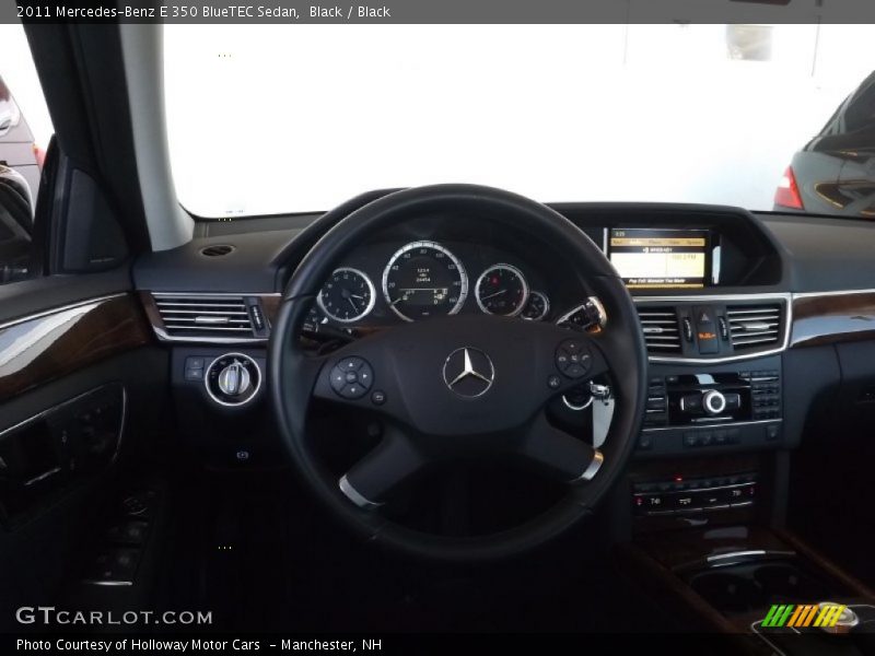 Black / Black 2011 Mercedes-Benz E 350 BlueTEC Sedan