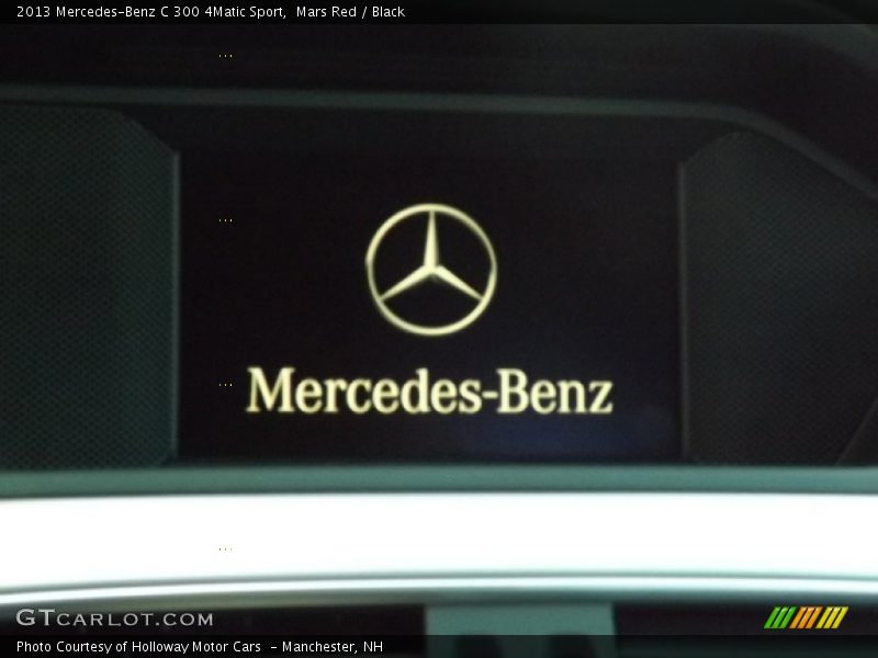 Mars Red / Black 2013 Mercedes-Benz C 300 4Matic Sport