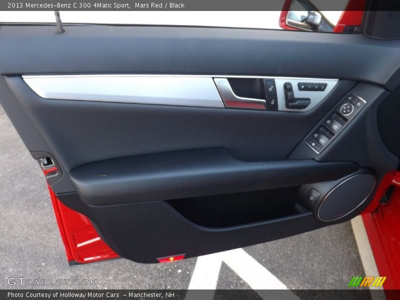 Mars Red / Black 2013 Mercedes-Benz C 300 4Matic Sport