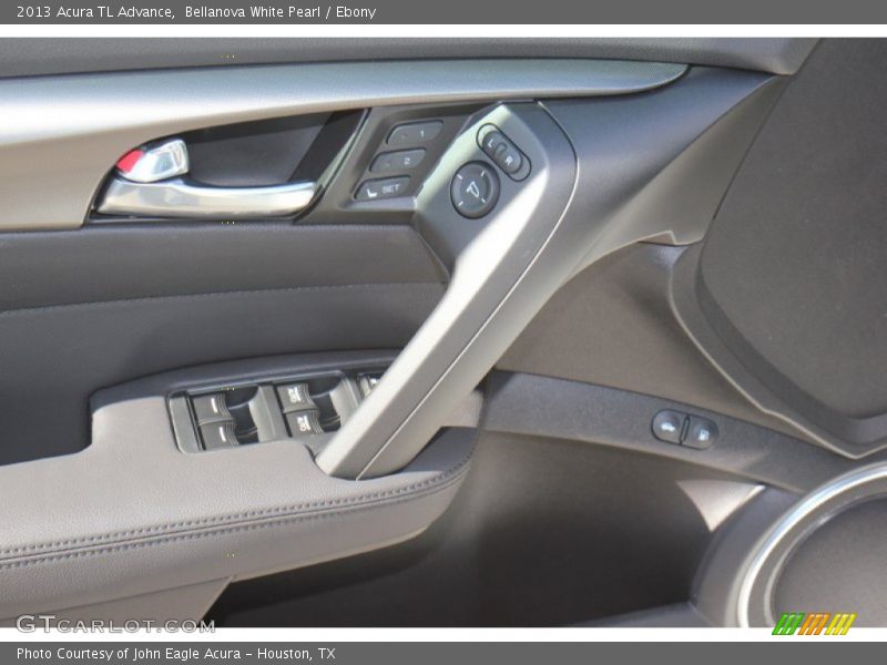 Bellanova White Pearl / Ebony 2013 Acura TL Advance