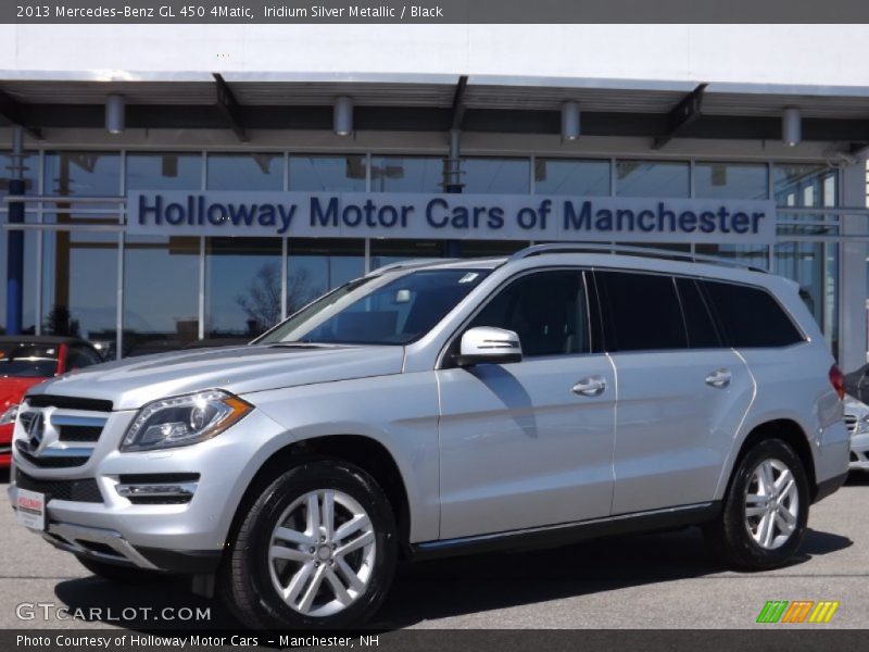 Iridium Silver Metallic / Black 2013 Mercedes-Benz GL 450 4Matic