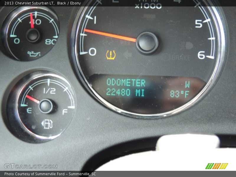 Black / Ebony 2013 Chevrolet Suburban LT