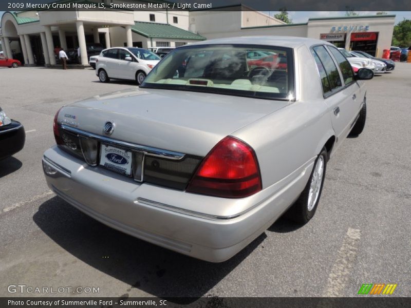Smokestone Metallic / Light Camel 2009 Mercury Grand Marquis LS