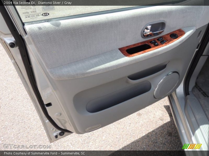 Diamond Silver / Gray 2004 Kia Sedona EX