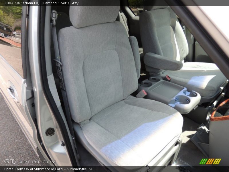 Diamond Silver / Gray 2004 Kia Sedona EX
