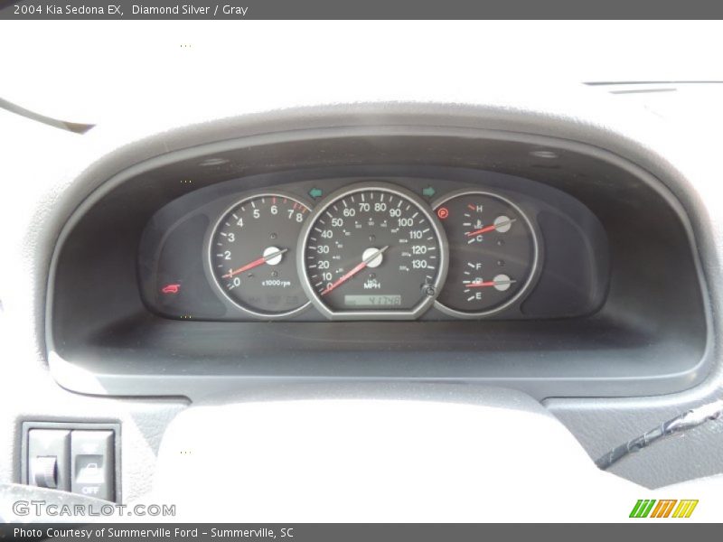 Diamond Silver / Gray 2004 Kia Sedona EX