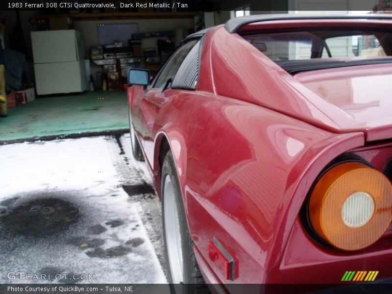 Dark Red Metallic / Tan 1983 Ferrari 308 GTSi Quattrovalvole