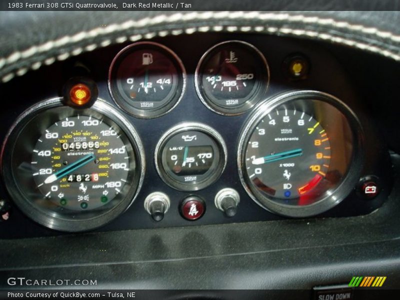  1983 308 GTSi Quattrovalvole GTSi Quattrovalvole Gauges