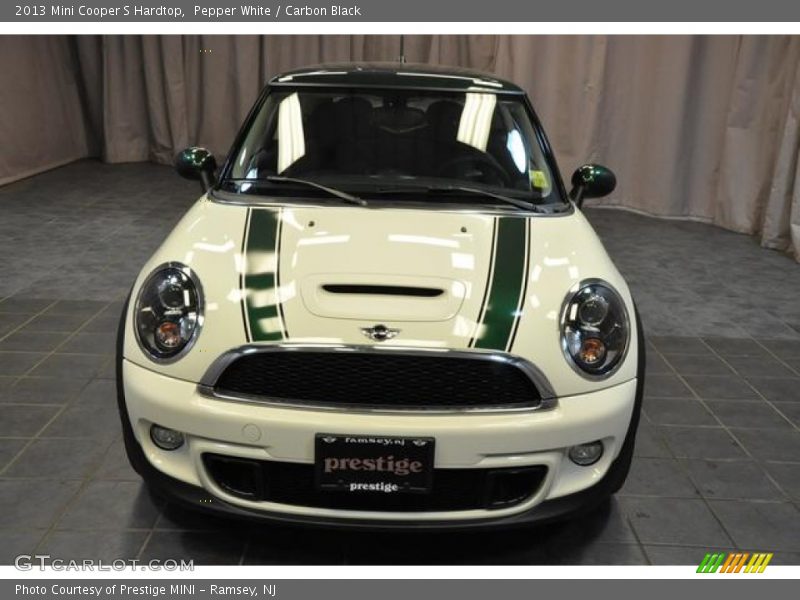 Pepper White / Carbon Black 2013 Mini Cooper S Hardtop