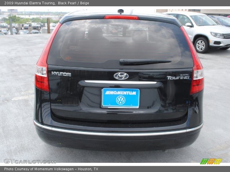 Black Pearl / Beige 2009 Hyundai Elantra Touring